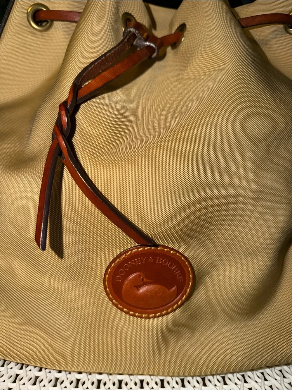 Dooney & Bourke Nylon Drawstring Bucket Bag - Picture 4 of 14